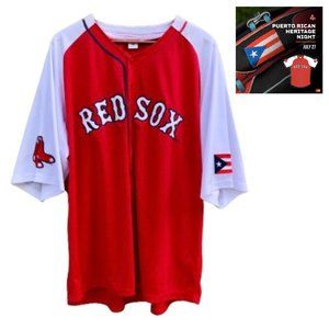 Boston Red Sox Puerto Rican Heritage Night Baseball Jersey XL